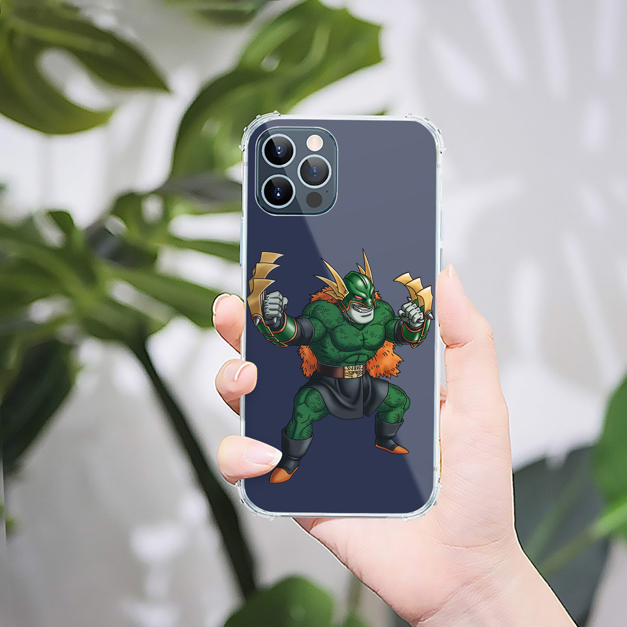 （画像用） ドラゴンクエスト Doragon Kuesuto Dragon Quest 【iPhone 12シリーズ対応】透明スマホケース（クリアソフトケース）